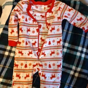 Toddlers one piece winter pajamas